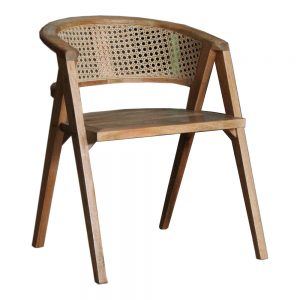 Round back wicker deals chair