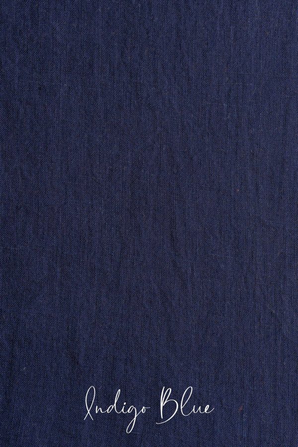 Linen Table Cloth – Needled Edges- Choice of 70 Colour Combinations Dining yndeinteriors.com.au