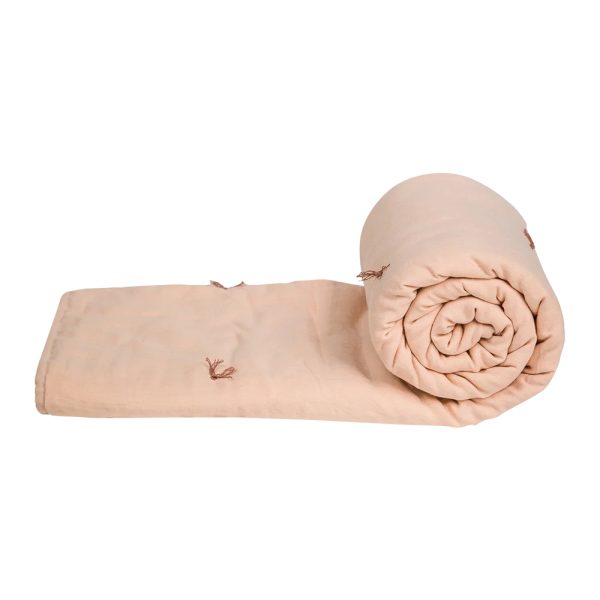 Linen Hand Tucked Quilt – Choice of 70 Colour Combinations Bed Linen yndeinteriors.com.au