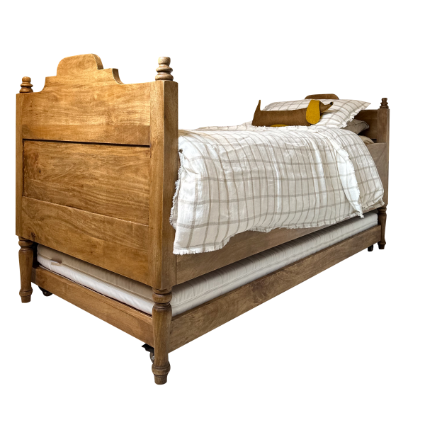 French Provincial Kids Bed with Trundle Bed Frames yndeinteriors.com.au